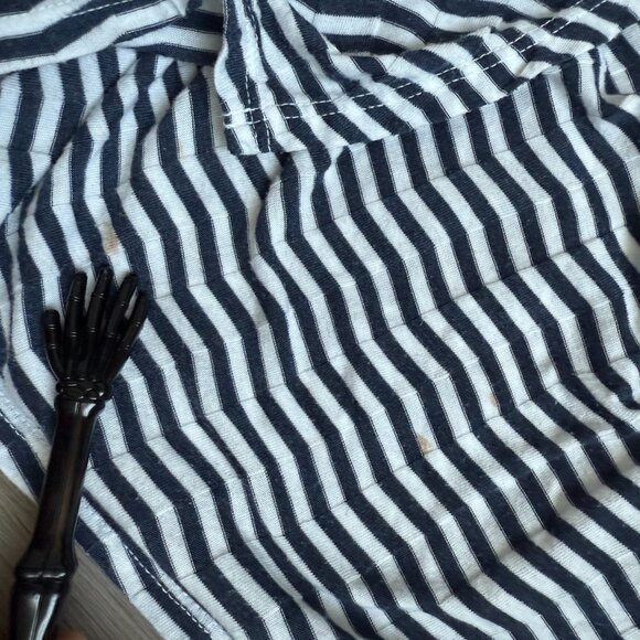 🌻 Three Dots Striped Convertible Cardigan - Picture 7 of 7